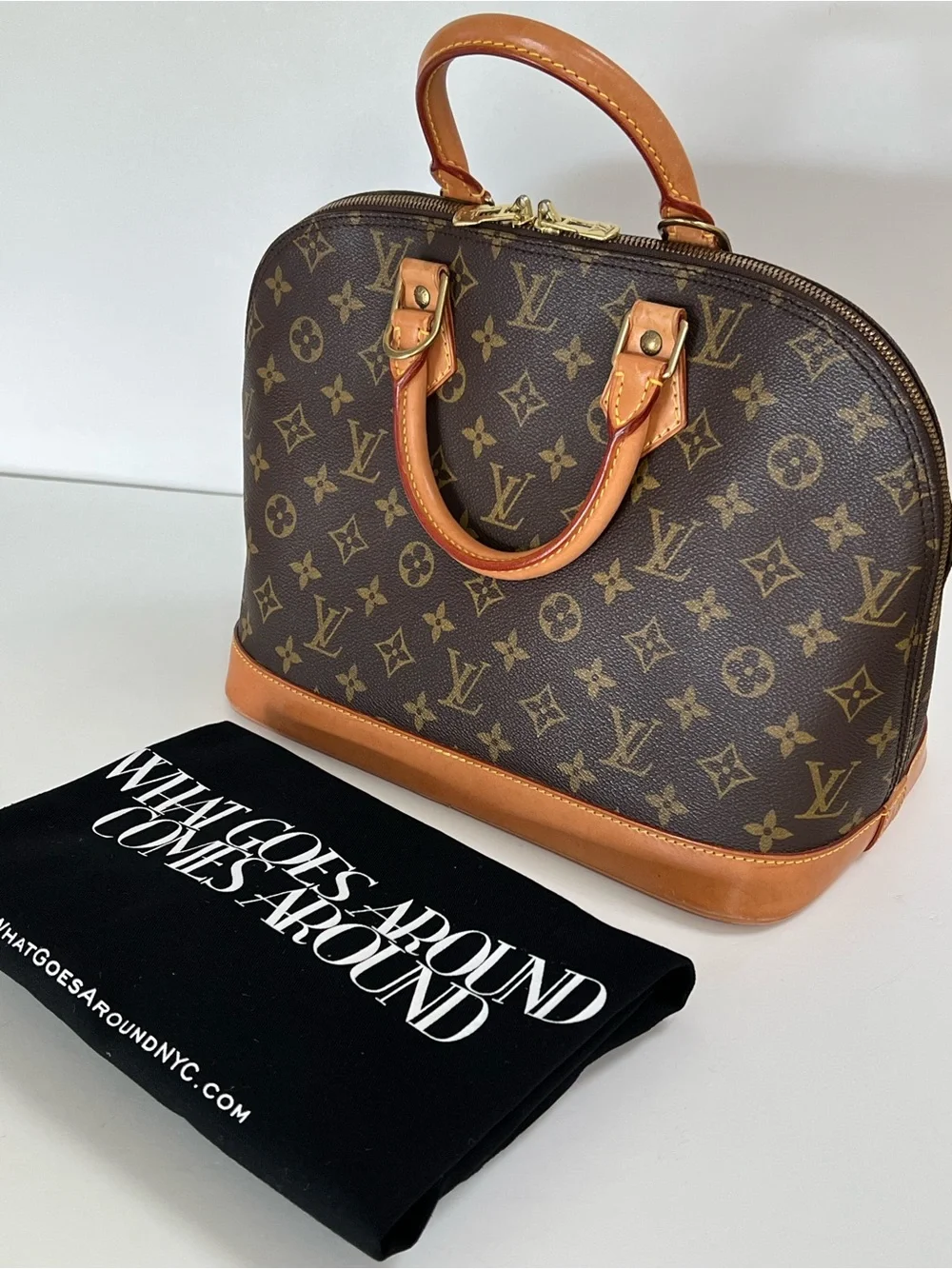 Louis Vuitton Alma PM Satchel Bag